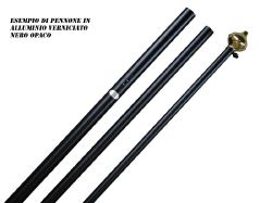 pennone in alluminio verniciato nero opaco.jpg